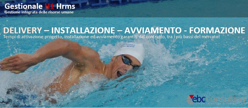 Delivery installazione avviamento formazione H1 Hrms gestionale risorse umane
