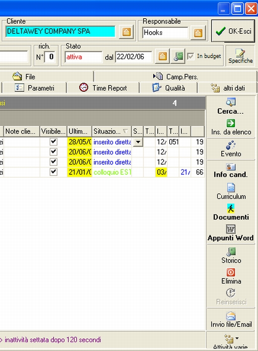 software gestione ricerca e selezione personale H1 Sel