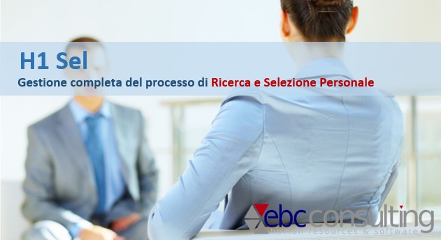 H1 sel gestione completa del processo di ricerca e selezione personale gestione cv