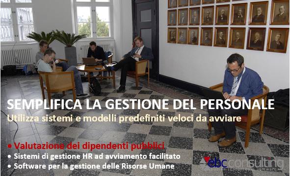 Sistema valutazione dipendenti Pubblici Modelli Predefiniti EBC Consulting
