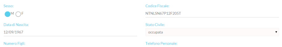 Social hr 1 ANAGRAFICA DATI PERSONALI