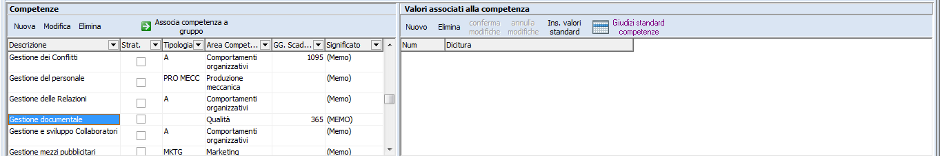 Competenze e abilitazioni