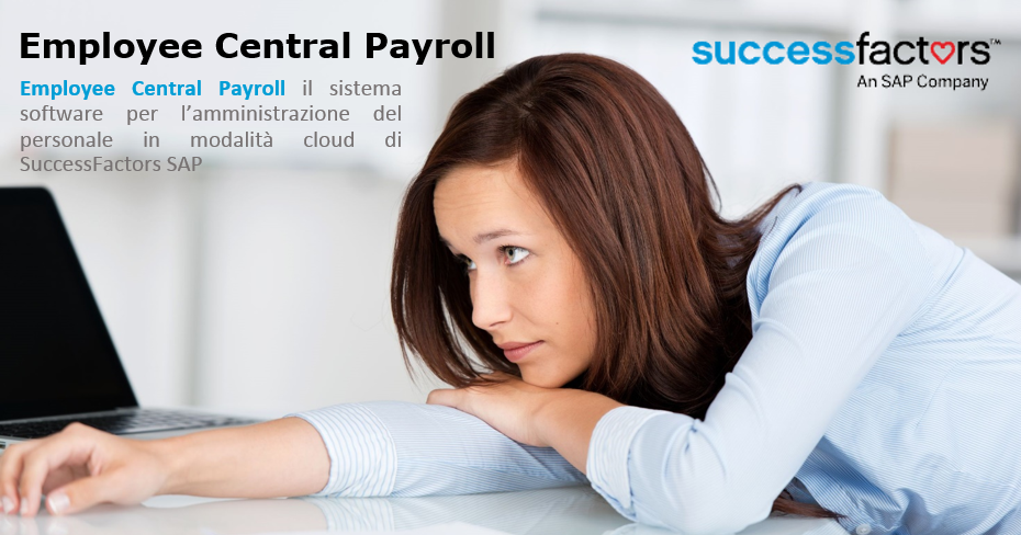 employee centrale Payroll SuccessFactor software amministrazione personale in cloud