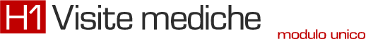 H1 Visite mediche modulo unico