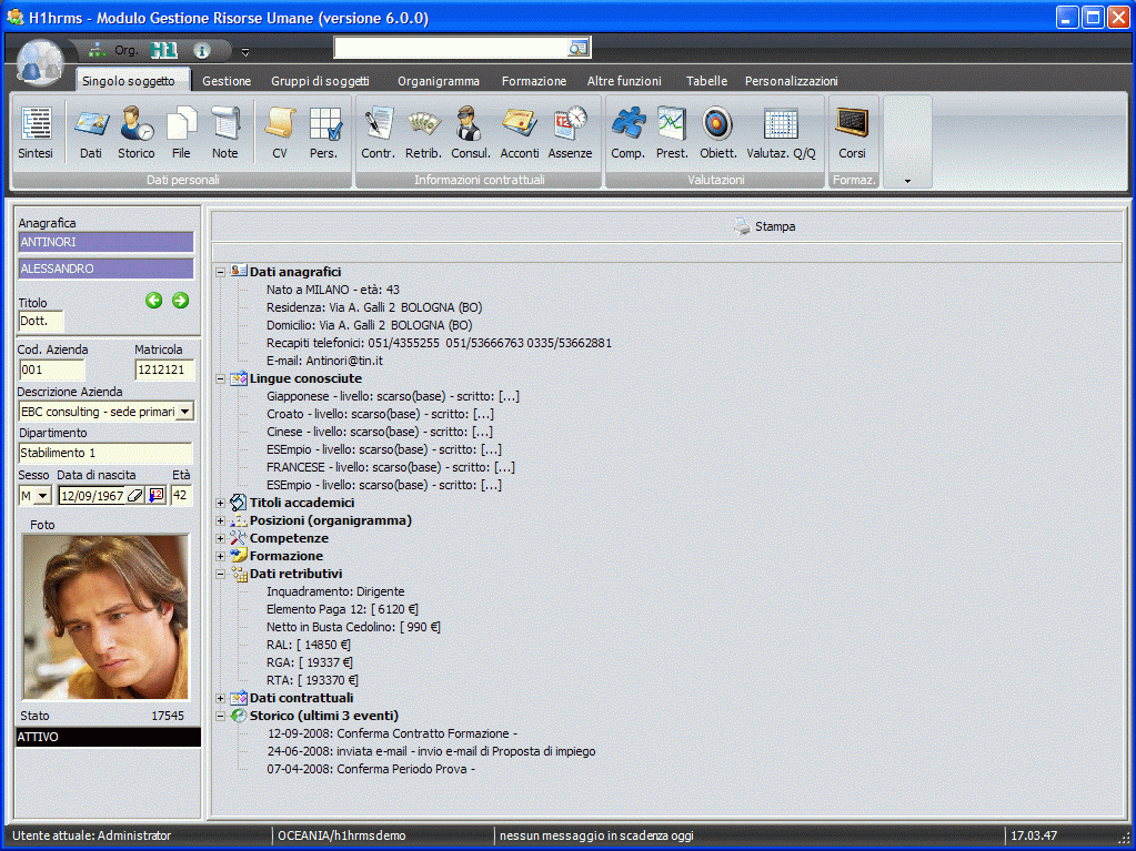 Immagine generale H1 hrms V6