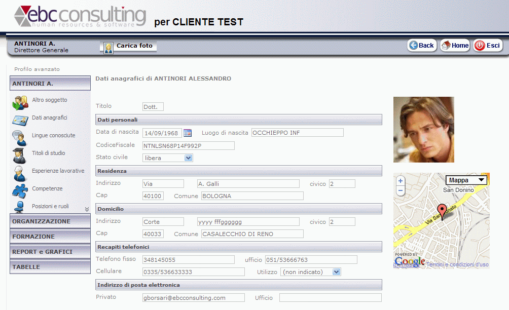 H1 Hrms web V6 - H1 webEnterprise - Versione web