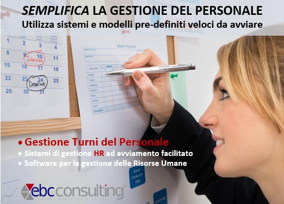 turni rc web edition gestione turni del personale software H1 HRMS EBC Consulting